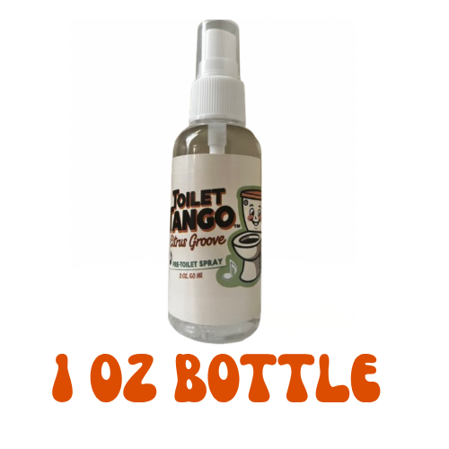 1 oz. bottle Toilet Tango Citrus Groove